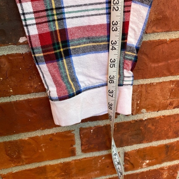 Old Navy Womens Large Red Plaid Pajama Pants - Picture 6 of 8